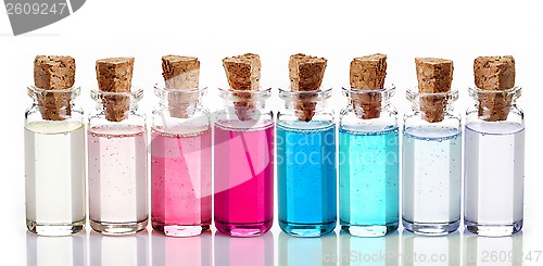 Image of Bottles of Spa essential oils 