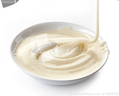 Image of condensed milk with sugar