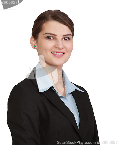 Image of Portrait of  Smiling Businesswoman