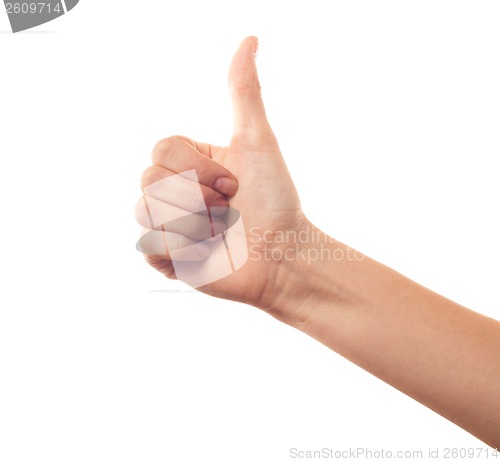 Image of Thumb up hand