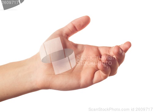 Image of Friendly human hand