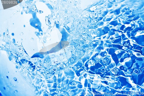 Image of Blue water