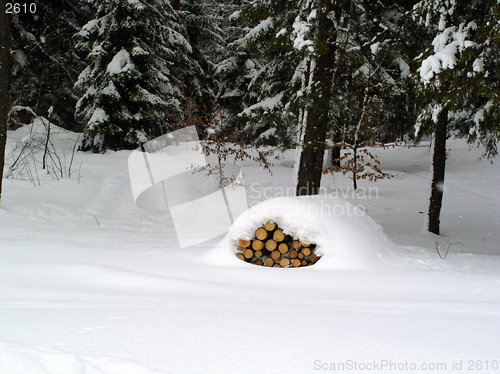 Image of pile of woods