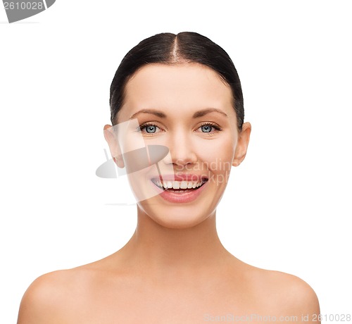 Image of young laughing woman