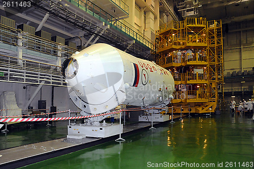 Image of Third Stage of Soyuz Booster