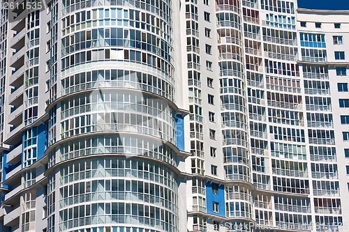 Image of Modern apartment building