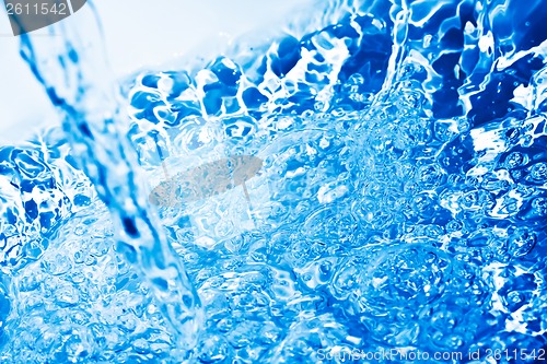 Image of Blue water