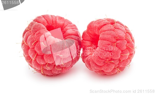 Image of Fresh raspberries