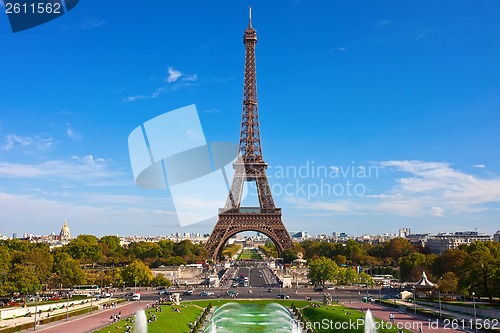 Image of Eiffel Tower in Paris