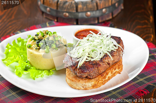 Image of Gourmet steak meat