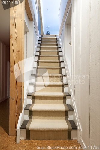 Image of Basement stairs in house