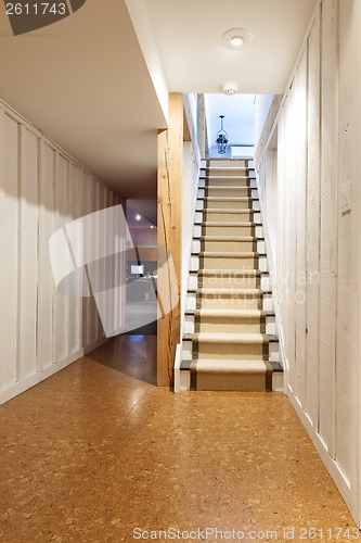 Image of Basement and stairs in house