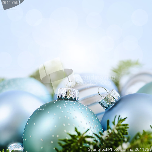 Image of Christmas ornaments