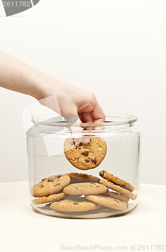 Image of Stealing cookies from the cookie jar