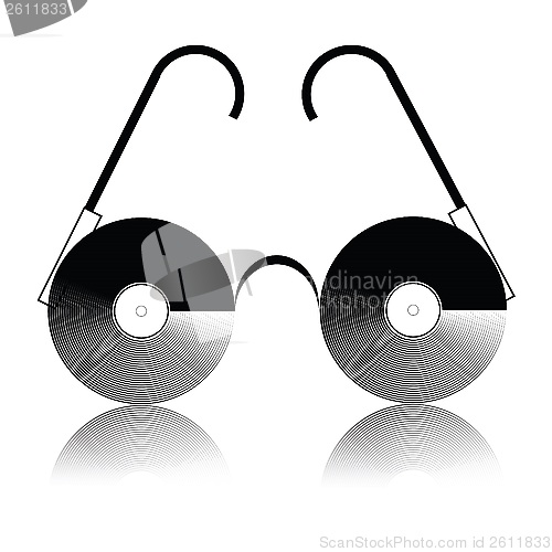Image of vinyl glasses