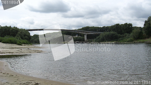 Image of big bridge across river