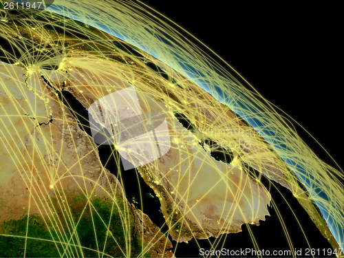 Image of Arabian peninsula network