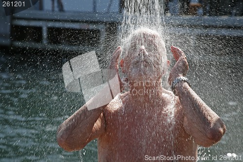 Image of Showering