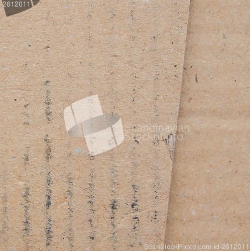 Image of Corrugated cardboard background