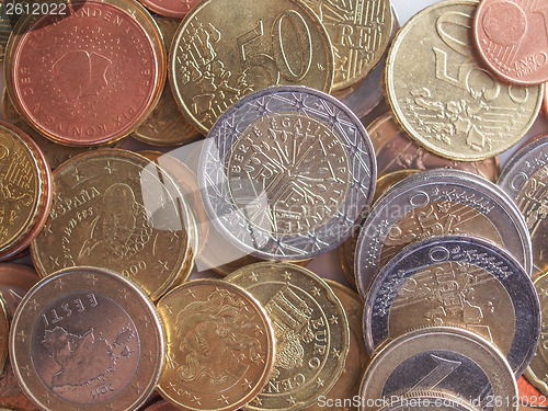 Image of Euro coins