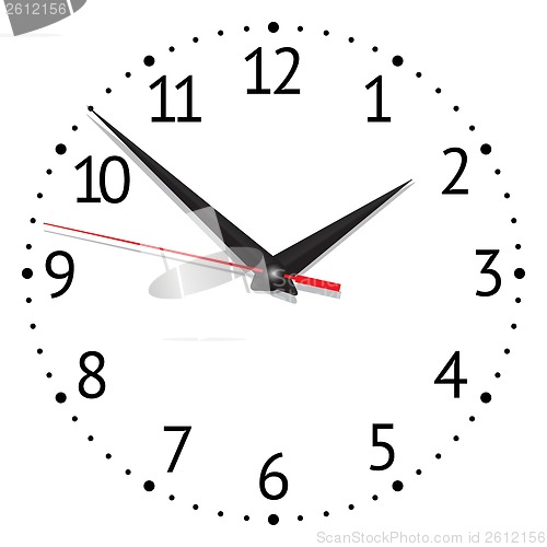 Image of clock vector