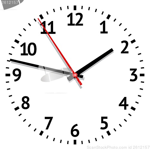 Image of clock vector