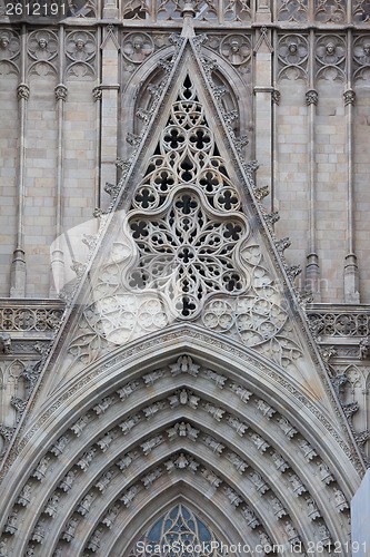 Image of Gothic Cathedral in Barcelona