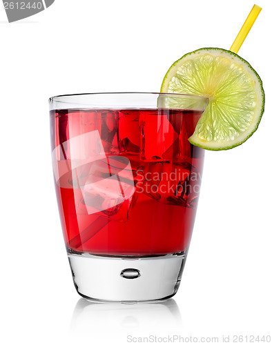 Image of Red alcohol cocktail