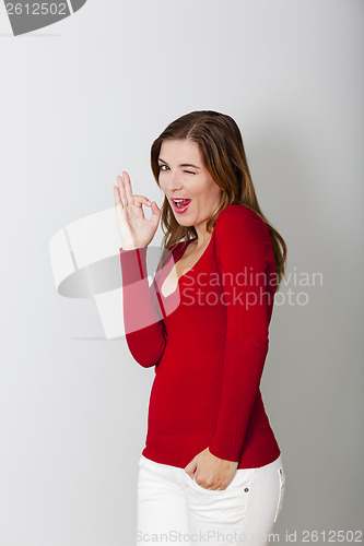 Image of Happy woman