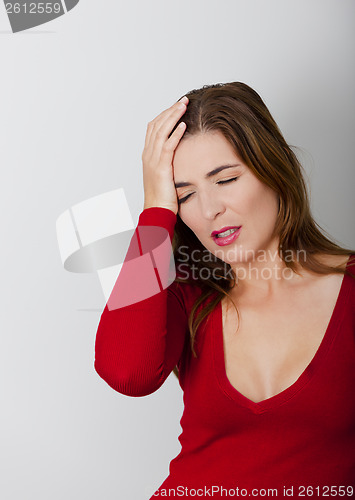 Image of Woman with a headache