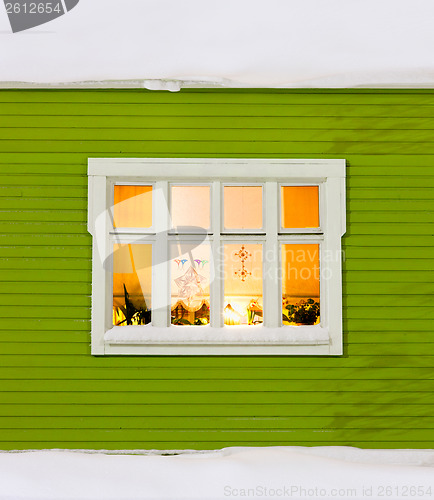 Image of Christmas window