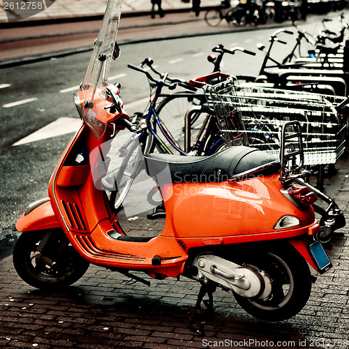 Image of Vespa Motorcycle