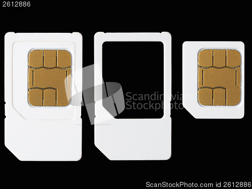 Image of SIM cards