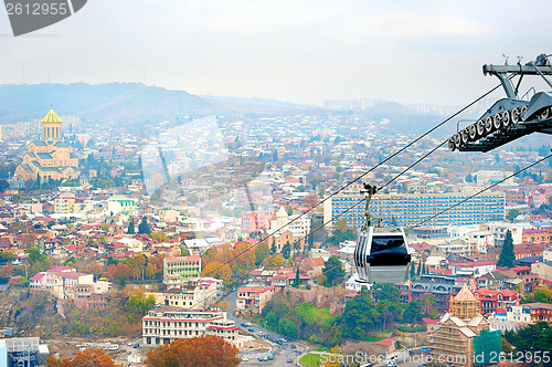 Image of Tbilisi cable car