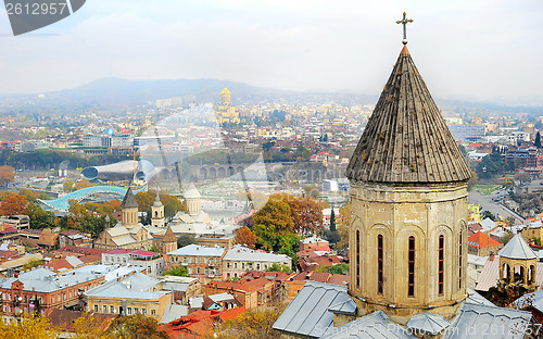 Image of Tbilisi skyline