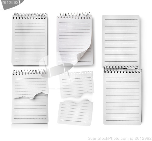 Image of Collage of notebooks