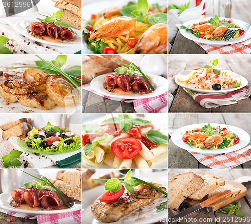 Image of Collage food