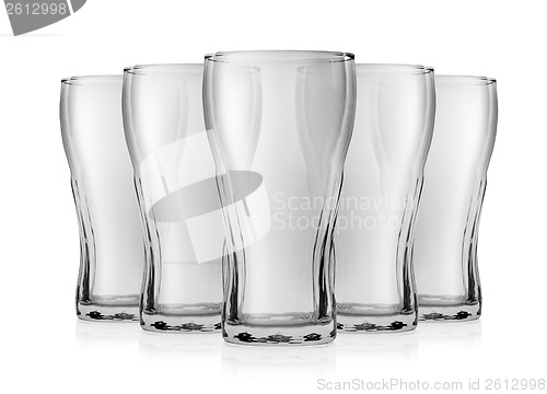 Image of Empty glass for cola