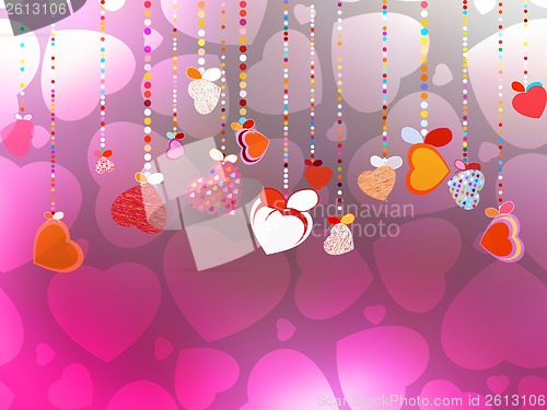 Image of Valentines Day Background. EPS 10
