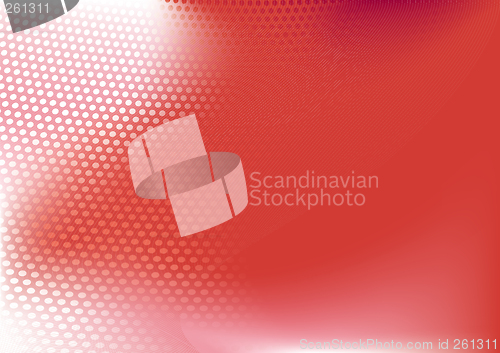 Image of red  abstract techno background