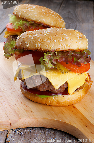 Image of Two Burgers