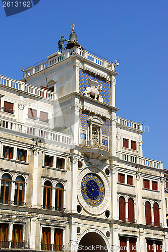 Image of St Mark's Clocktower, Venice