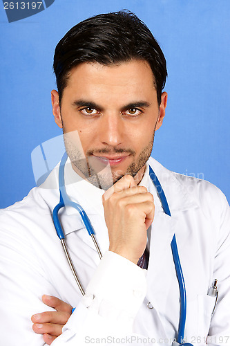 Image of Doctor with stethoscope