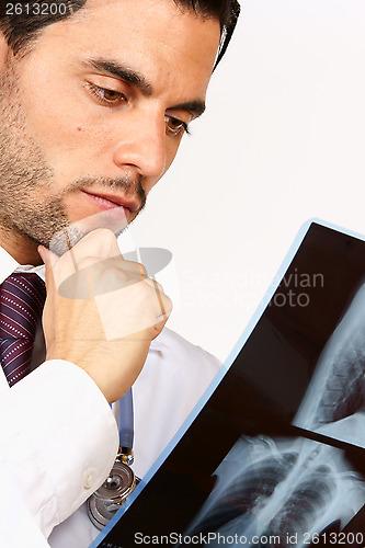 Image of Examining x-rays