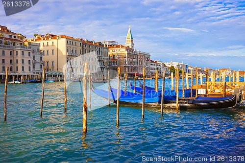 Image of Gondolas in Venice