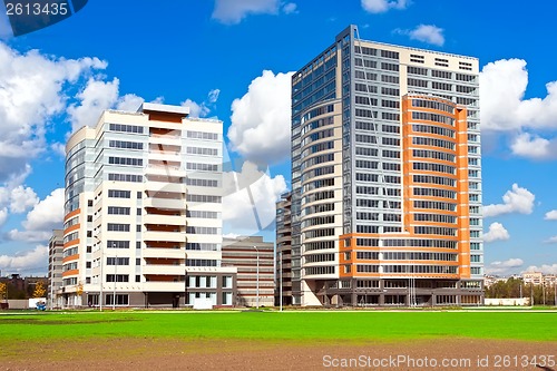 Image of Modern apartment buildings