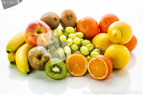 Image of Group of fruits