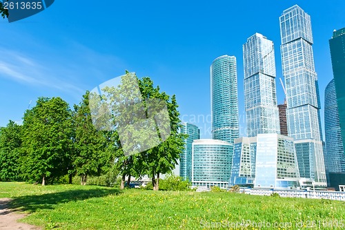 Image of Modern scyscrapers