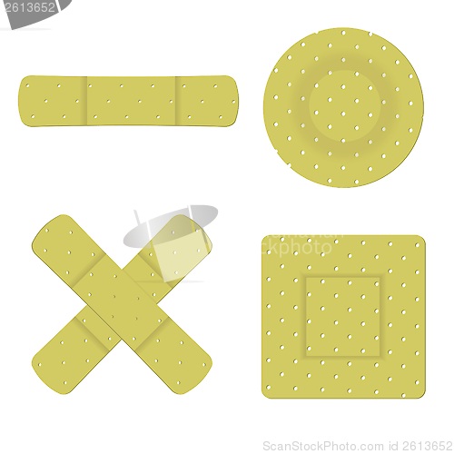 Image of adhesive bandage plaster 
