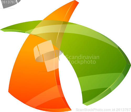 Image of 3d sign or symbol graphic design